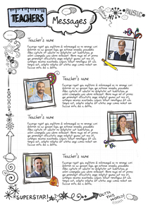 Year 6 sample yearbook page y6-p0