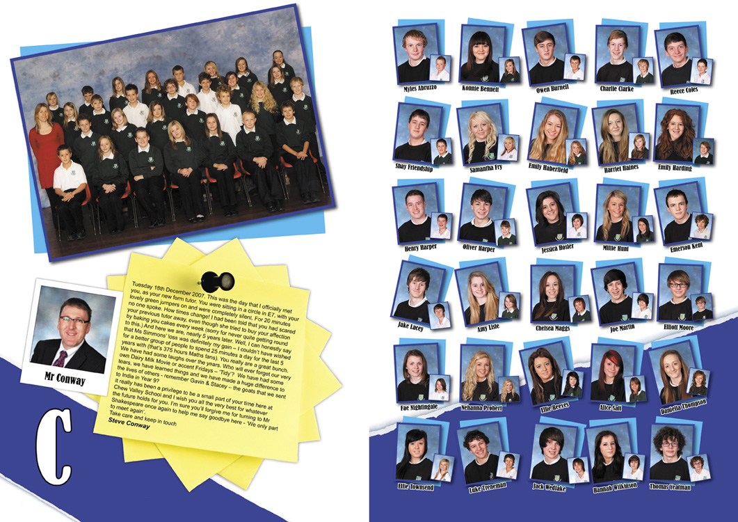 Yearbook Layout Template